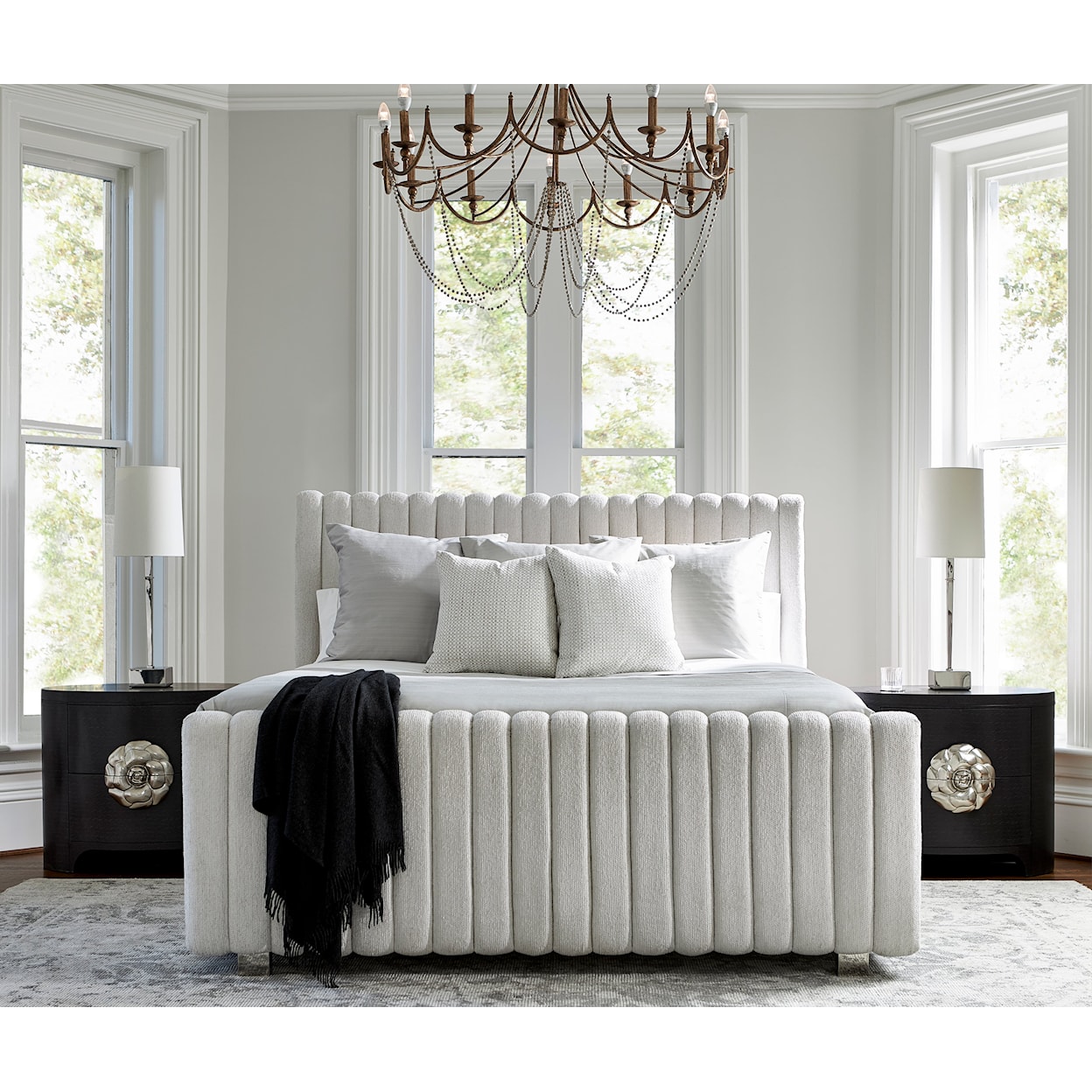 Bernhardt Silhouette Silhouette Panel Bed Queen