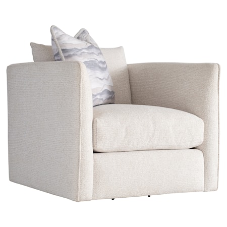 Lille Fabric Swivel Chair