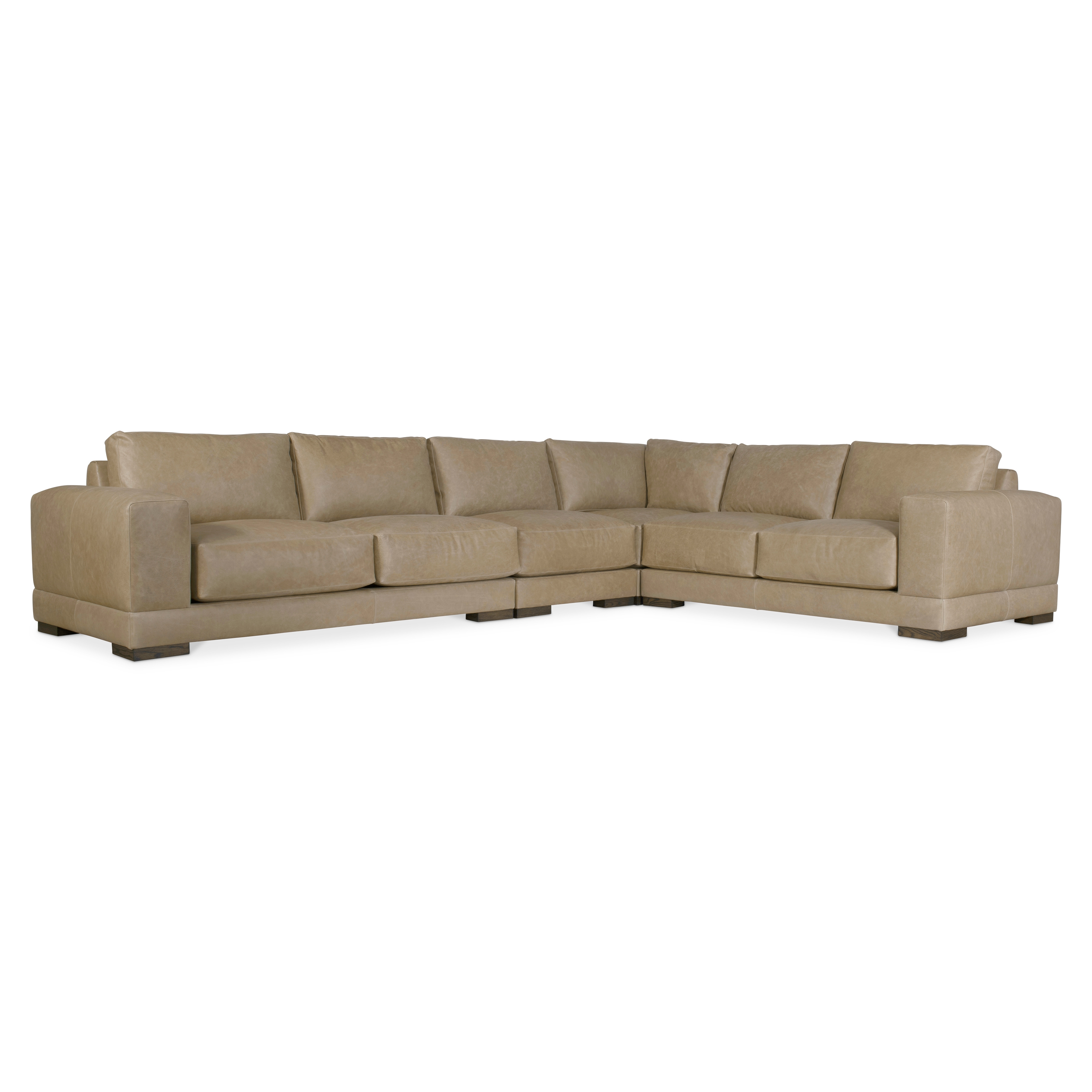 Bernhardt Bernhardt Living Lars Leather Sectional