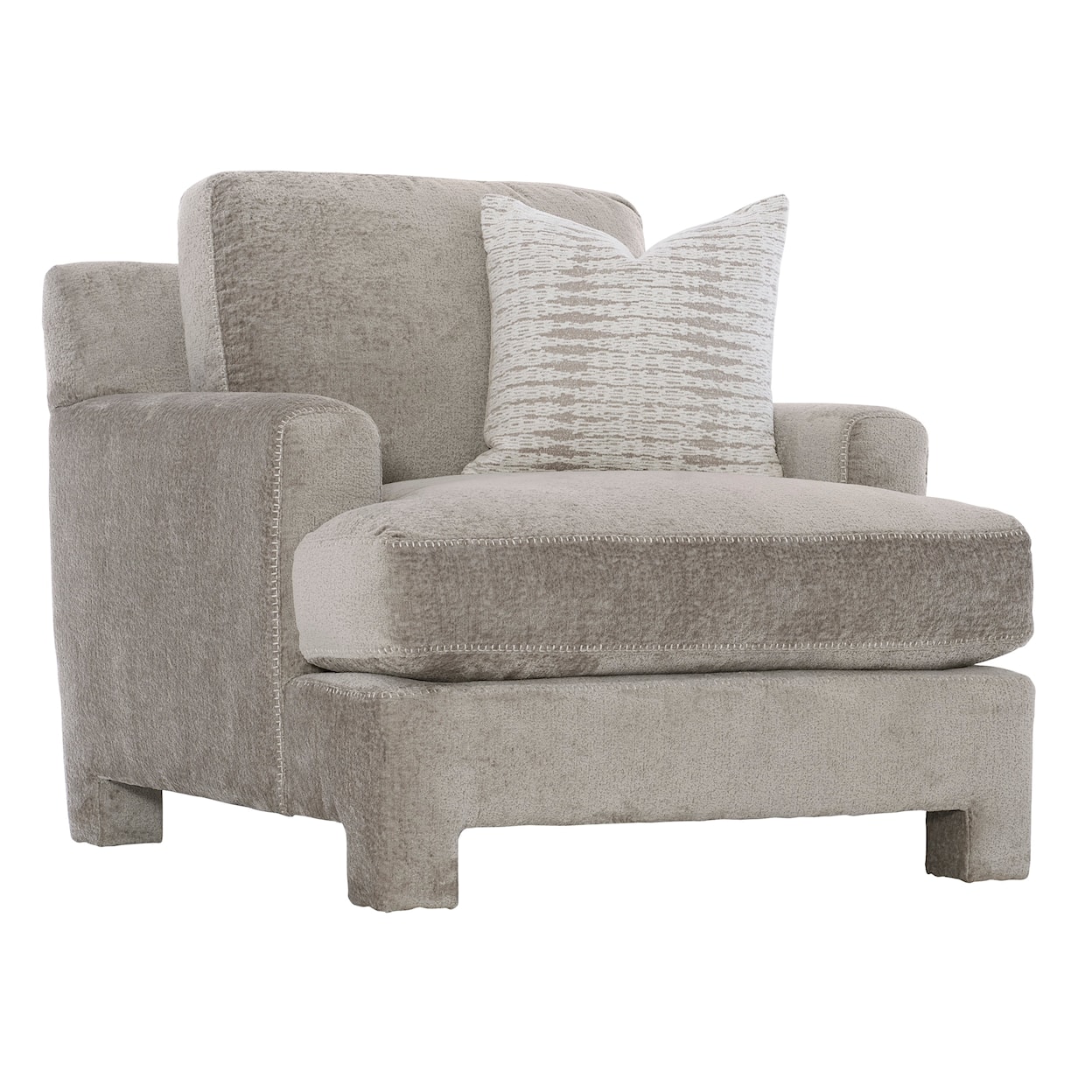 Bernhardt Plush Mily Fabric Chair