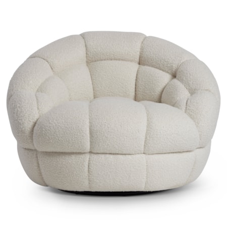 Coco Fabric Swivel Chair