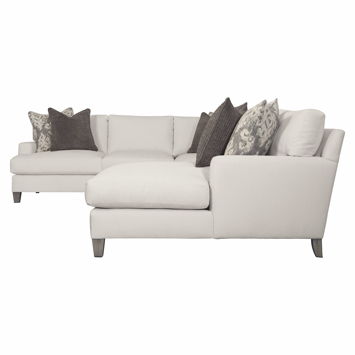 Bernhardt Plush Mila Fabric Sectional