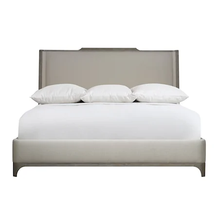 Contemporary Queen Shelter Bed