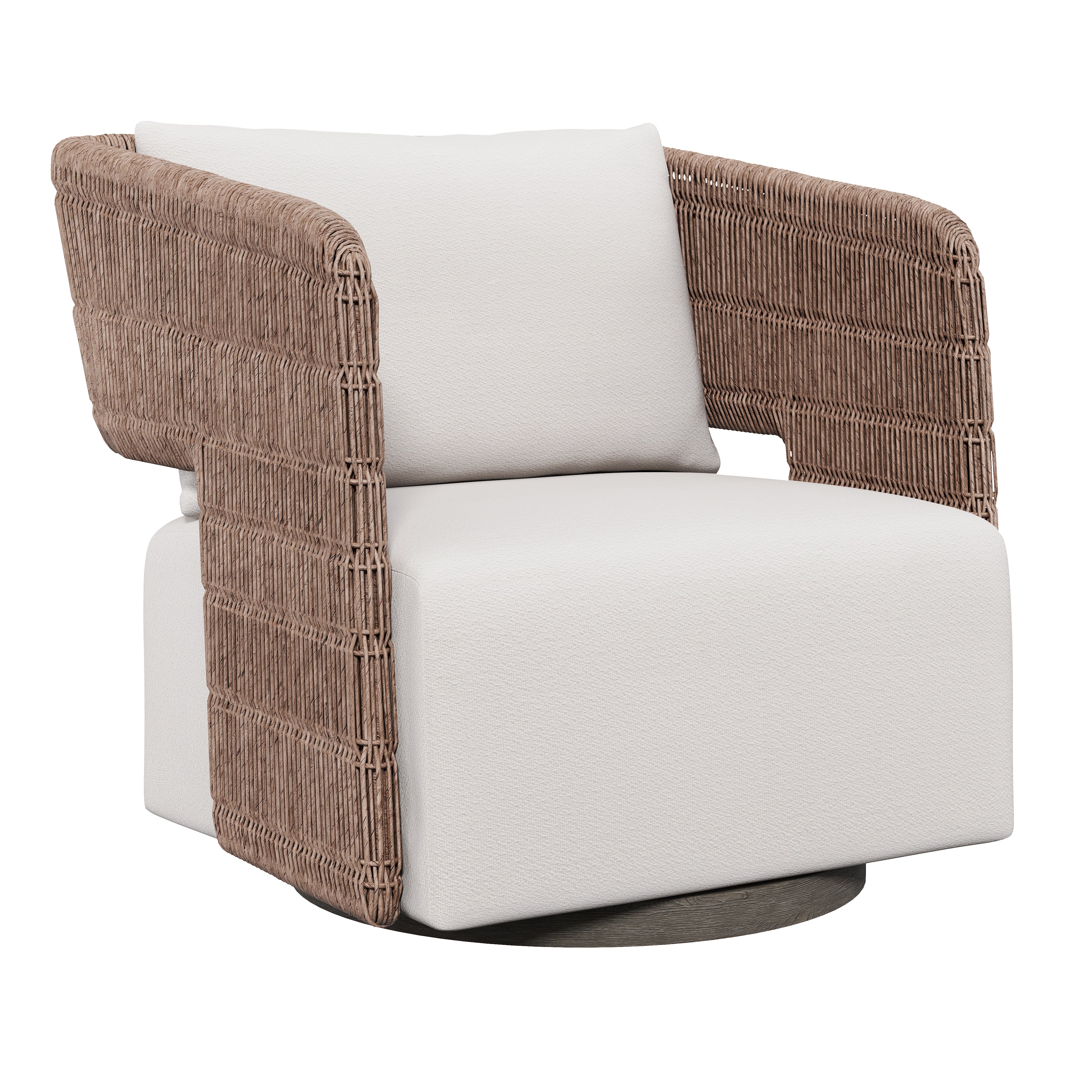 Bernhardt wailea swivel discount chair