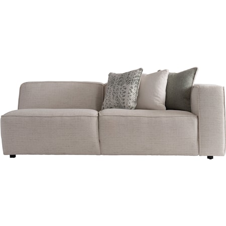 Bliss Fabric Right Arm Loveseat
