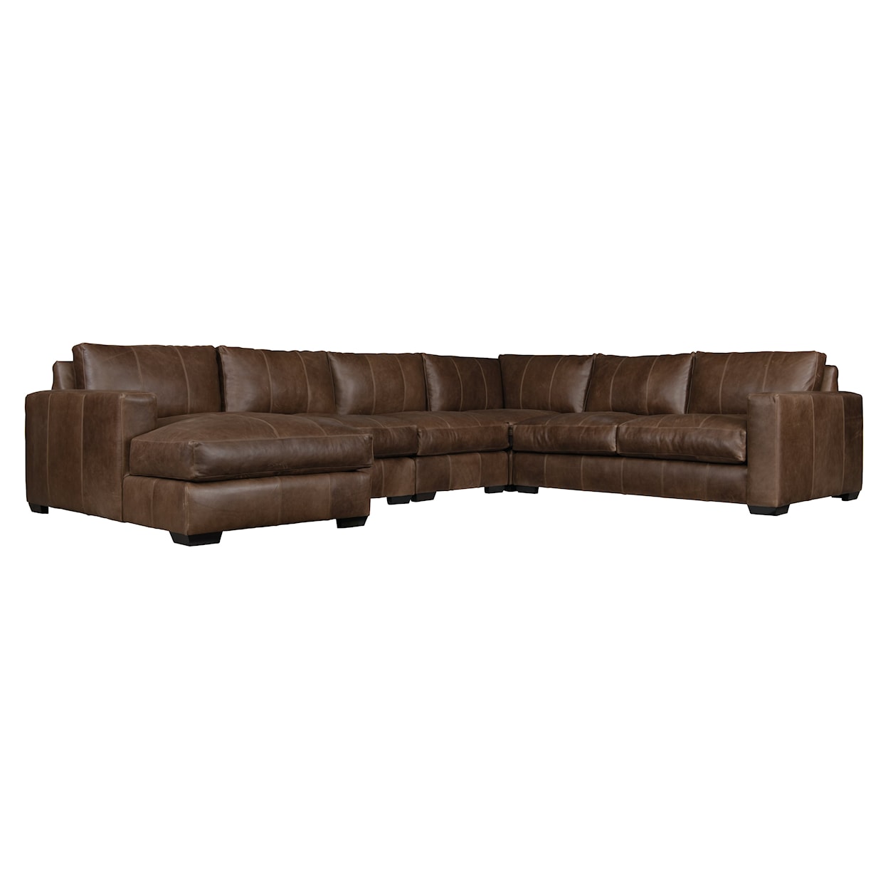 Bernhardt Bernhardt Living Dawkins Leather Sectional