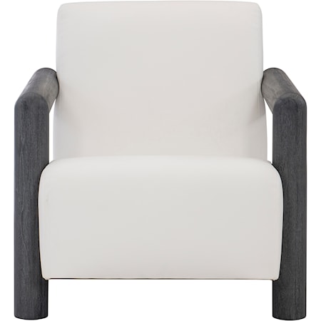 Contemporary Outdoor Accent Chair 