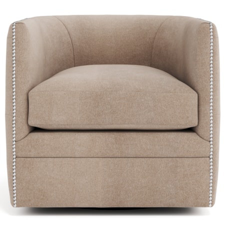 Palazzo Fabric Swivel Chair