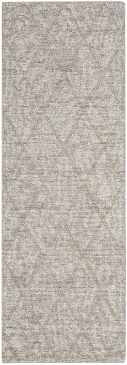 2' X 6' Grey Runner Rug