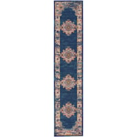 2'2" x 10' Navy Rug