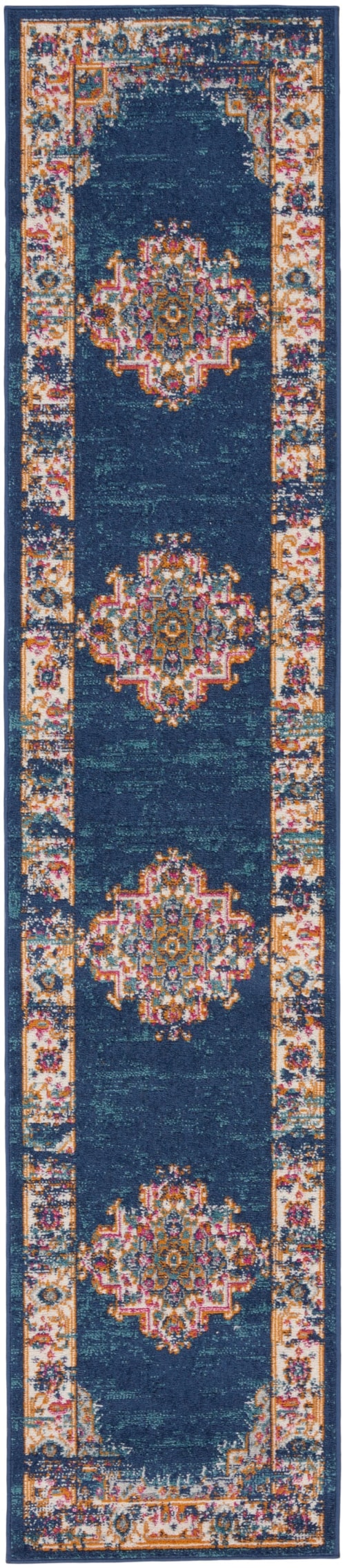 2'2" x 10' Navy Rug