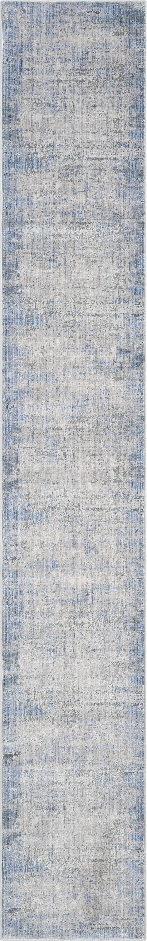 2'2" x 12' Blue Grey Rug