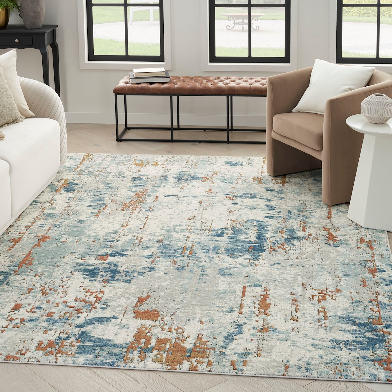 Nourison Quarry 5'3" x 7'3"  Rug