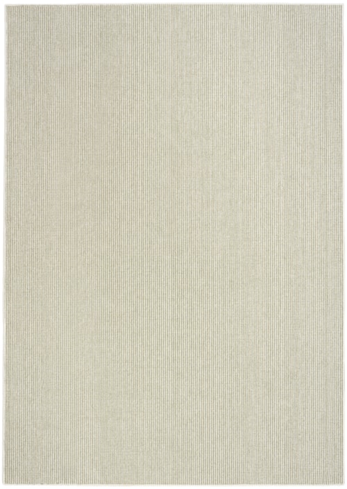 3'11" X 5'11" Ivory Green Rectangle Rug