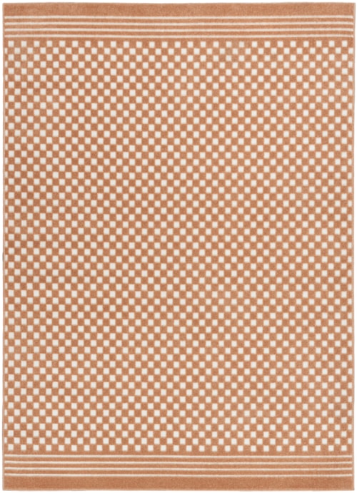6'7" X 9'2" Copper Rectangle Rug