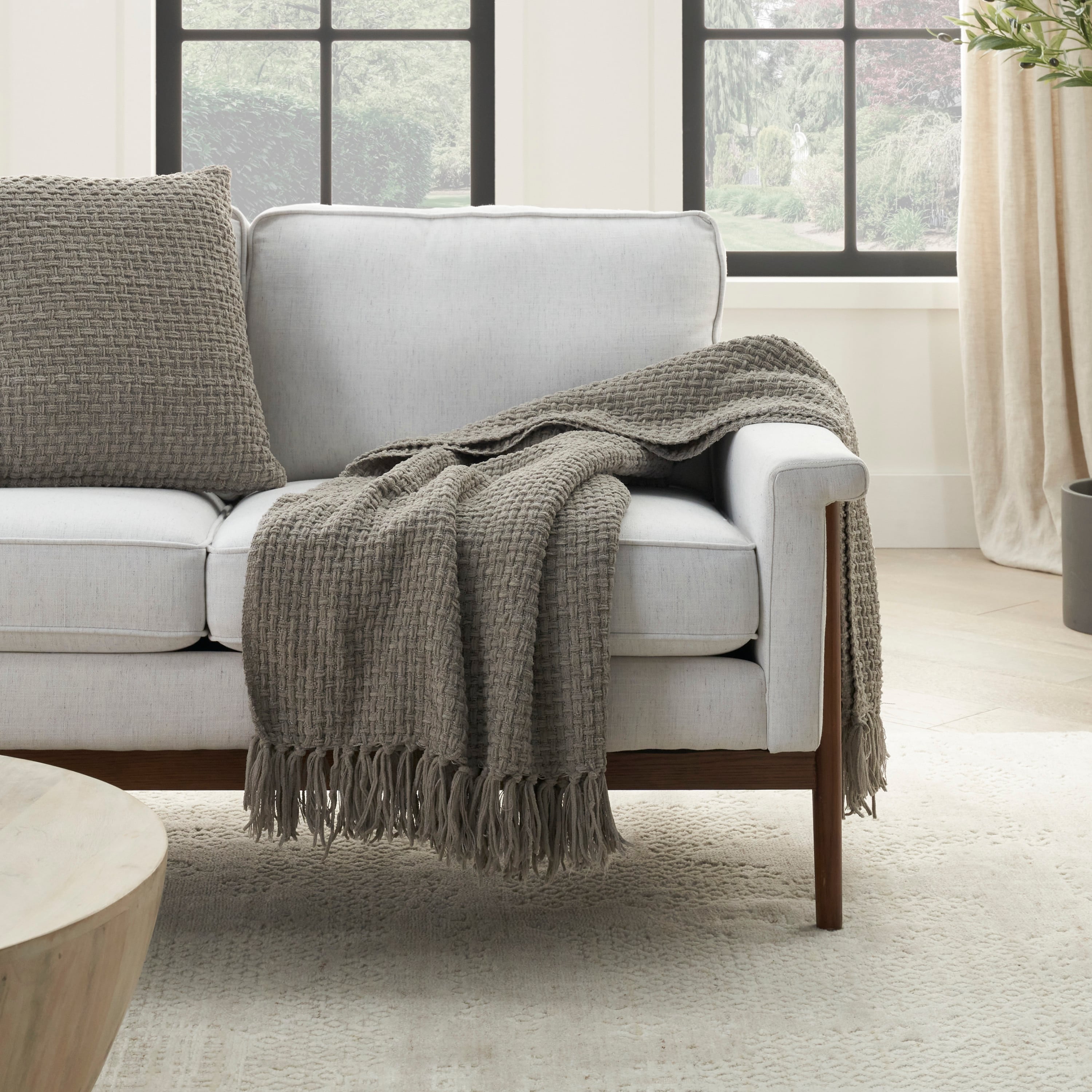 Nourison Lifestyle 70" x 103" Throw blankets