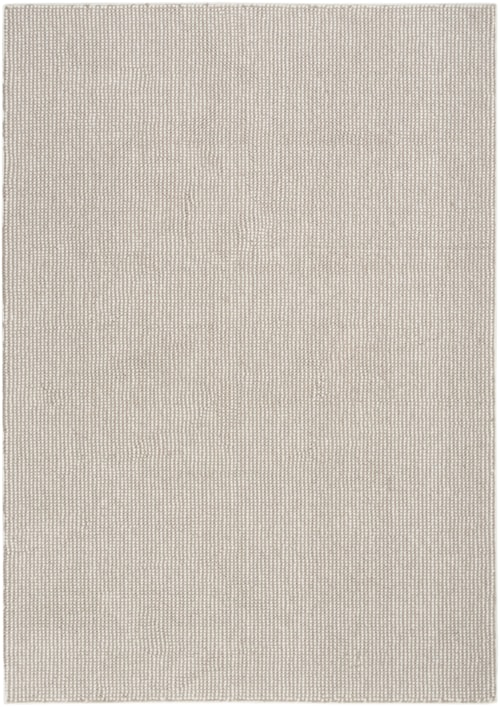 6' X 9' Ivory Mocha Rectangle Rug