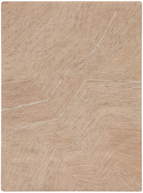 3'9" X 5'9" Camel Rectangle Rug