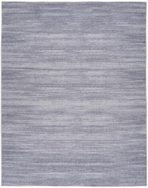 9'2" X 12' Grey Rectangle Rug