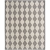 Nourison Positano 7' x 10' Charcoal Modern Rug