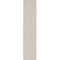 2'2" x 8' Ivory/Silver Runner Rug