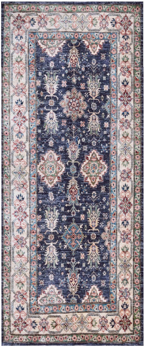 1'10" x 5' Navy Rug