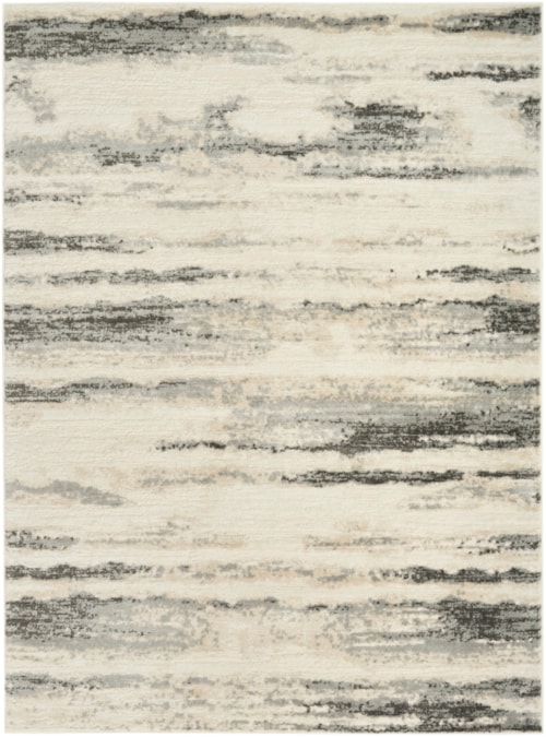 6' X 9' Grey Multicolor Rectangle Rug