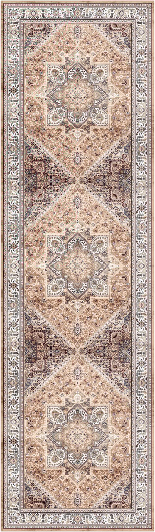 2'2" x 7'6 Gold Runner Rug