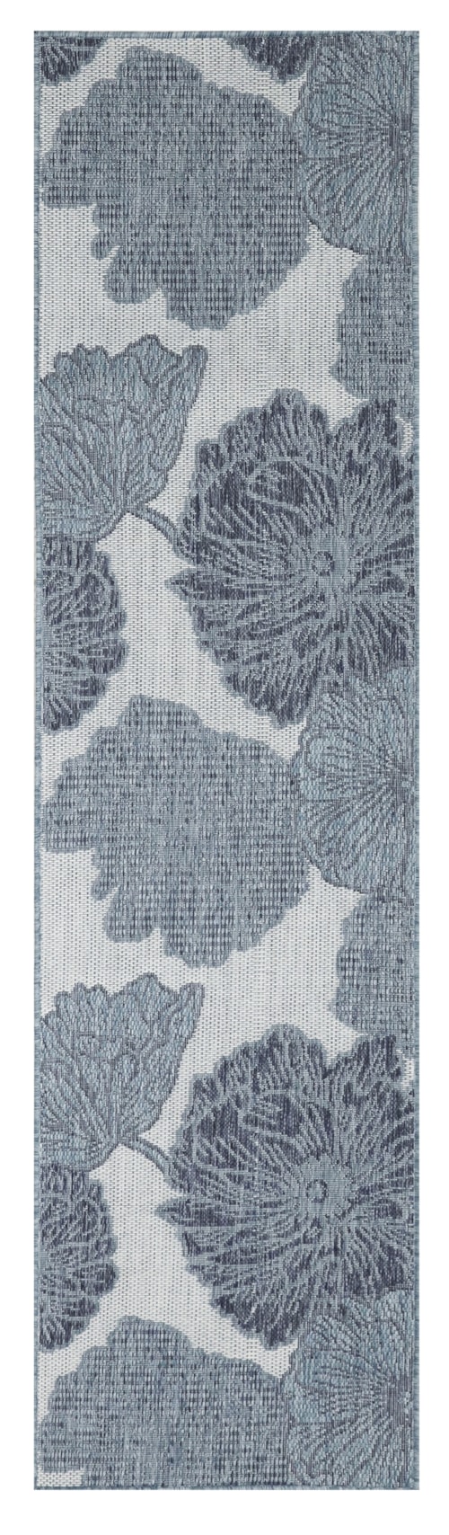 2' X 8' Blue Runner Rug
