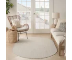 Nourison Courtyard 5' x 8'Oval Rug