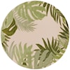 Nourison Aloha 5'3" Round  Rug