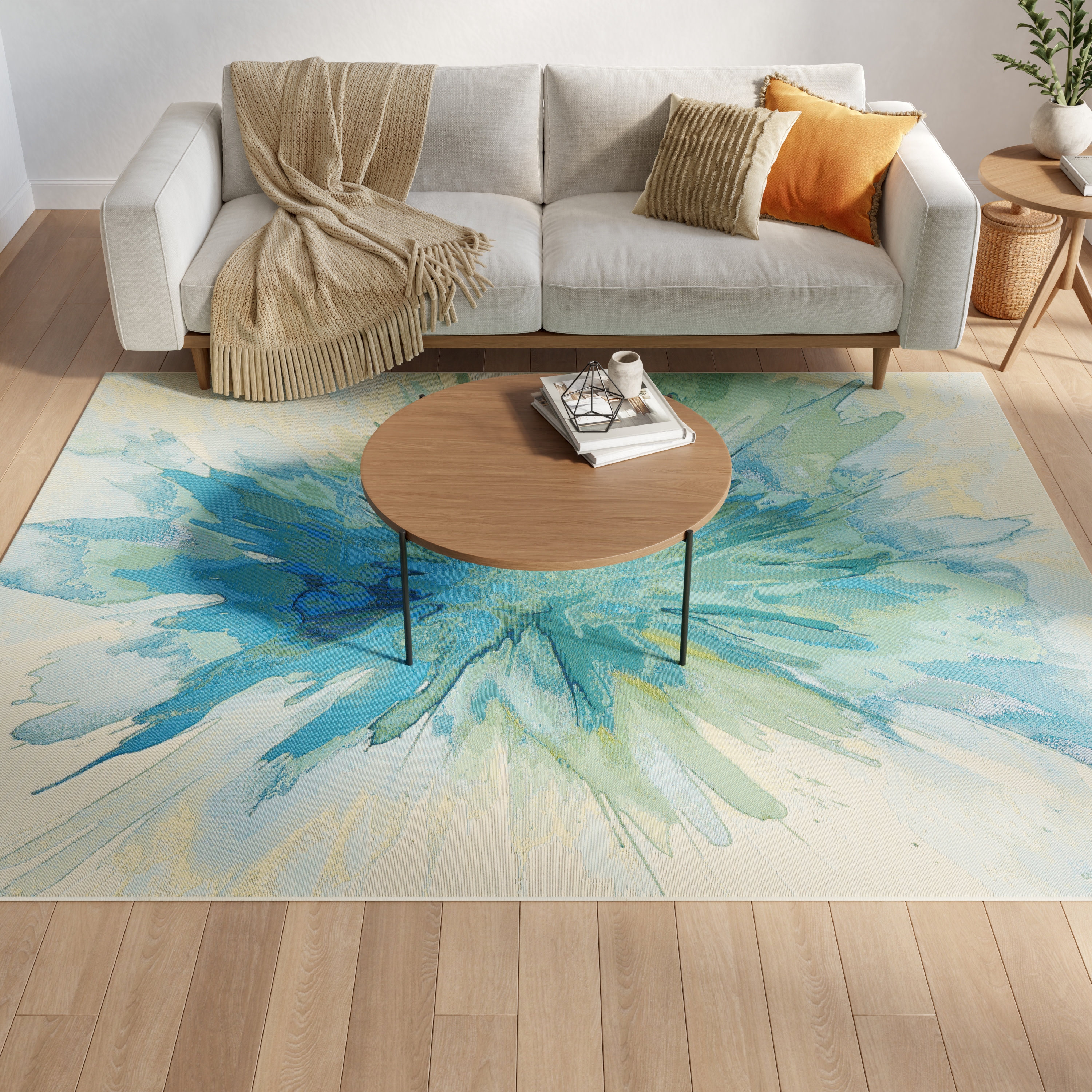 Nourison Color Splash 5'3" X 7'3"