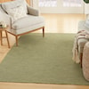 Nourison Positano 4' x 6' Green Modern Rug