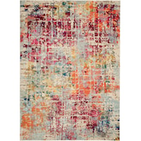 9' x 12' Pink/Multicolor Rectangle Rug