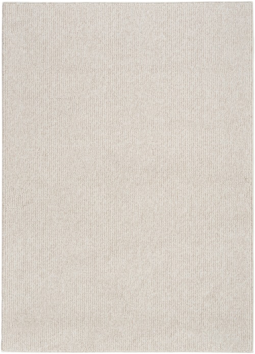 6' X 9' Ivory Beige Rectangle Rug