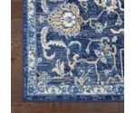 Nourison Grafix 8'6" x 12' Navy Vintage Rug