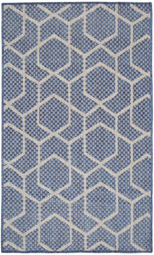 3' X 5' Denim Rectangle Rug