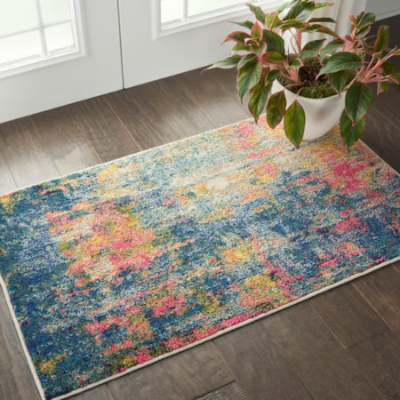 2&apos;2&quot; x 3&apos;9&quot;  Rug