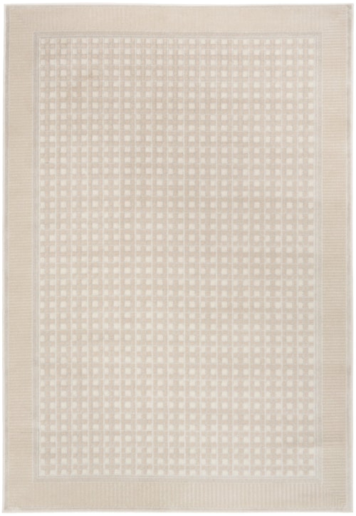 4' X 6' Beige Rectangle Rug