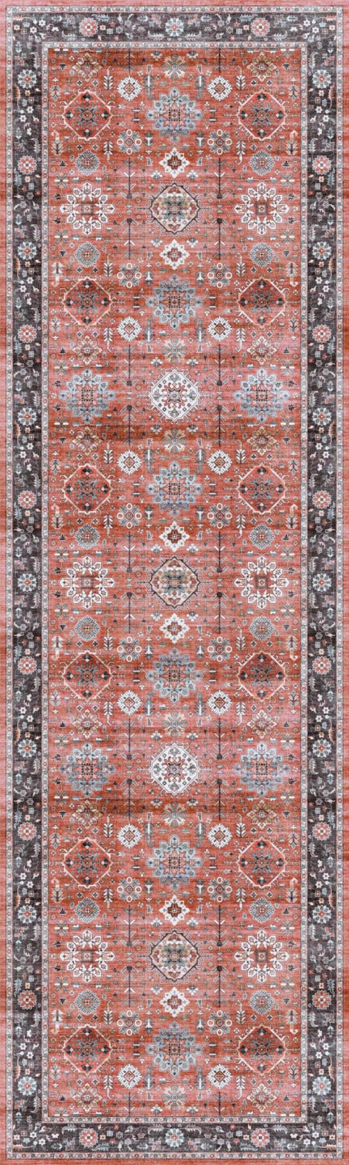 2'3" x 7'6" Rust Runner Rug