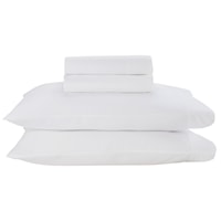 Queen4pcset White Set Bedding