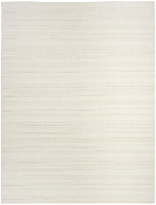 7'9" X 9'9" Ivory Rectangle Rug