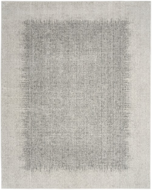 6' X 9' Light Grey Rectangle Rug