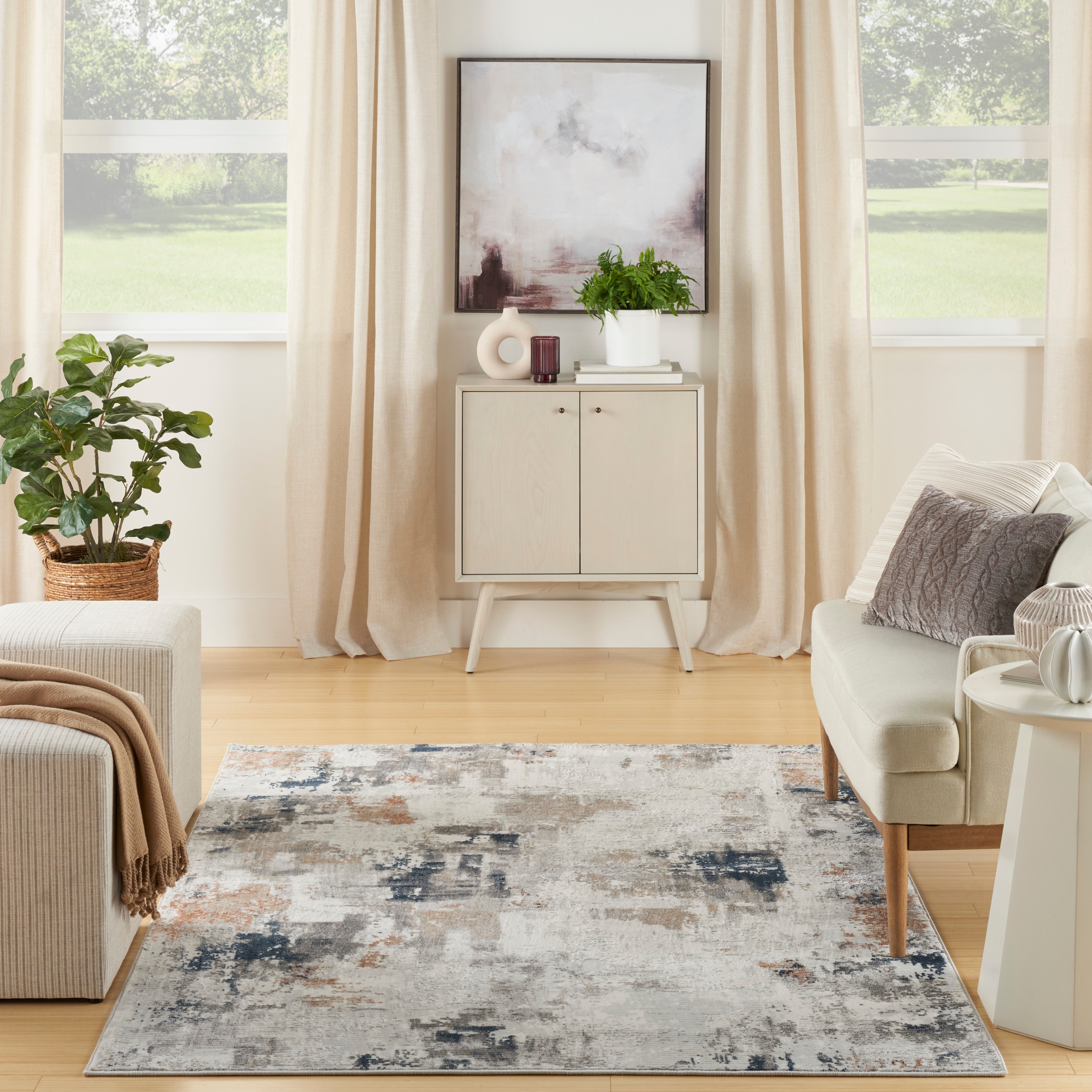 Nourison Home Texture 7'10" X 9'10"