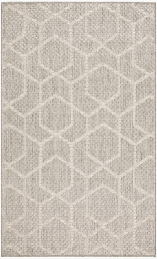 3' X 5' Grey Rectangle Rug