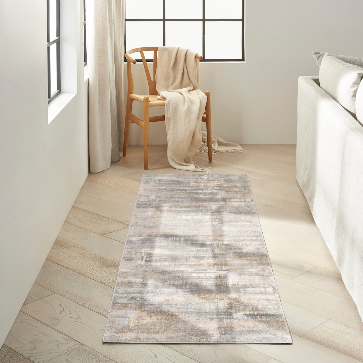 Calvin Klein Home by Nourison Ck950 Rush 2'3"X7'3" Rug