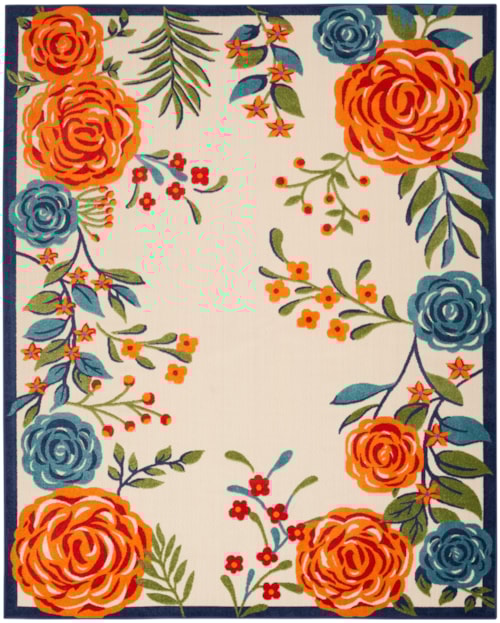6' x 9' Multicolor Rectangle Rug