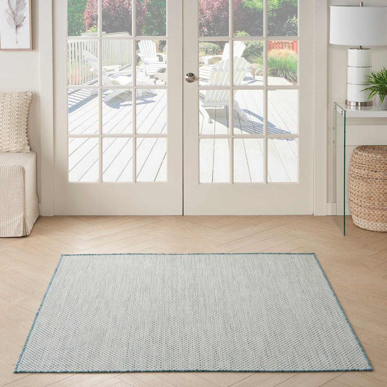 Nourison Courtyard 4'  Rug