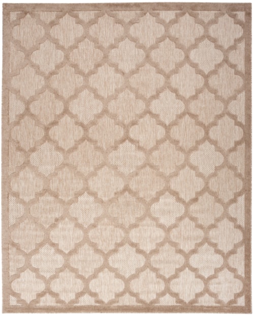 8' x 10' Natural Beige Rectangle Rug