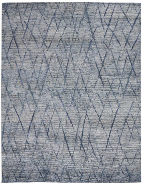 7'9" X 9'9" Indigo Rectangle Rug